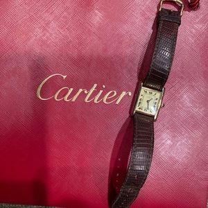 Ladies Authentic Vintage 1970’s Cartier Tank